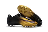 Nike Mercurial Vapor XI FG Soccer Cleats Gold Black - TraShoes