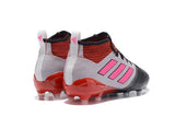 Adidas ACE 17.1 Primeknit Soccer Cleats Red White Pink Black - TraShoes