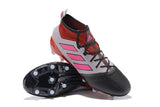Adidas ACE 17.1 Primeknit Soccer Cleats Red White Pink Black - TraShoes
