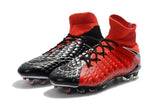Nike Hypervenom Phantom III DF FG Soccer Cleats Fire Red Black - TraShoes