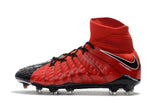 Nike Hypervenom Phantom III DF FG Soccer Cleats Fire Red Black - TraShoes