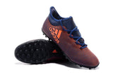 Adidas X Tango 17.3 Turf Soccer Cleats Purple Crimson Deep Blue - TraShoes