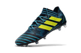 Adidas Nemeziz Messi 17+ 360 Agility FG Soccer Boots Black Blue Yellow - TraShoes
