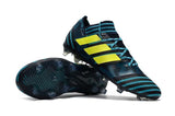 Adidas Nemeziz Messi 17+ 360 Agility FG Soccer Boots Black Blue Yellow - TraShoes