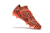 Adidas Nemeziz Messi 17+ 360 Agility FG Soccer Cleats Orange Black - TraShoes