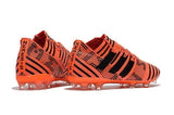 Adidas Nemeziz Messi 17+ 360 Agility FG Soccer Cleats Orange Black - TraShoes