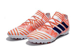 Adidas Nemeziz Tango 17.3 Turf Soccer Cleats Solar Red Blue White - TraShoes