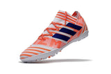 Adidas Nemeziz Tango 17.3 Turf Soccer Cleats Solar Red Blue White - TraShoes