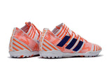 Adidas Nemeziz Tango 17.3 Turf Soccer Cleats Solar Red Blue White - TraShoes