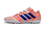 Adidas Nemeziz Tango 17.3 Turf Soccer Cleats Solar Red Blue White - TraShoes