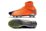 Nike Hypervenom Phantom III DF FG Soccer Cleats Orange Blue Chrome - TraShoes