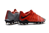 Nike Hypervenom Phantom III FG Soccer Cleats Grey Red Black - TraShoes