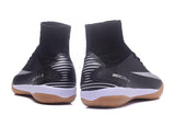 Nike MercurialX Proximo II IC Football Boots IC0042 Black Silver - TraShoes