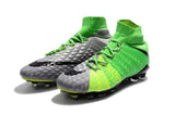 Nike Hypervenom Phantom III DF FG Soccer Cleats Grass Green Grey - TraShoes