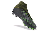 Nike Hypervenom Phantom III DF FG Soccer Cleats Grey Green Black - TraShoes