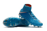 Nike Hypervenom Phantom III DF FG Soccer Cleats Total Blue White - TraShoes