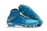 Nike Hypervenom Phantom III DF FG Soccer Cleats Total Blue White - TraShoes