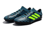 Adidas Nemeziz Tango 17.3 Turf Soccer Cleats Blue Black Solar Yellow - TraShoes