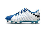 Nike Hypervenom Phantom III FG Soccer Cleats White Blue Black - TraShoes