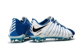 Nike Hypervenom Phantom III FG Soccer Cleats White Blue Black - TraShoes