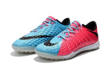 Nike Hypervenom Phantom III Turf Soccer Cleats Pink Blue Black - TraShoes