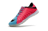 Nike Hypervenom Phantom III Turf Soccer Cleats Pink Blue Black - TraShoes