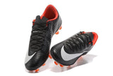 Nike Mercurial Vapor XI FG Soccer Cleats Black White Red - TraShoes
