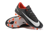 Nike Mercurial Vapor XI FG Soccer Cleats Black White Red - TraShoes