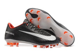 Nike Mercurial Vapor XI FG Soccer Cleats Black White Red - TraShoes